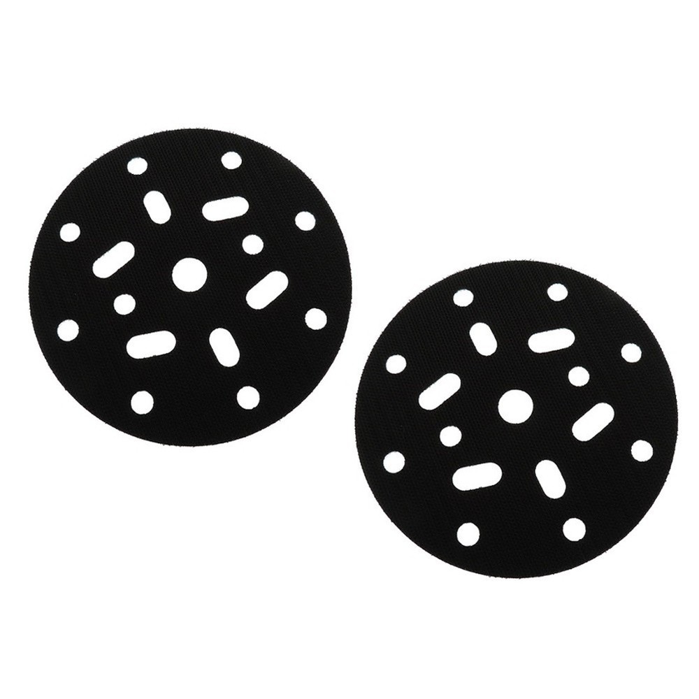 2pcs 6 Thick Flocking Protection Discs for Enhanced Sanding Disc Performance