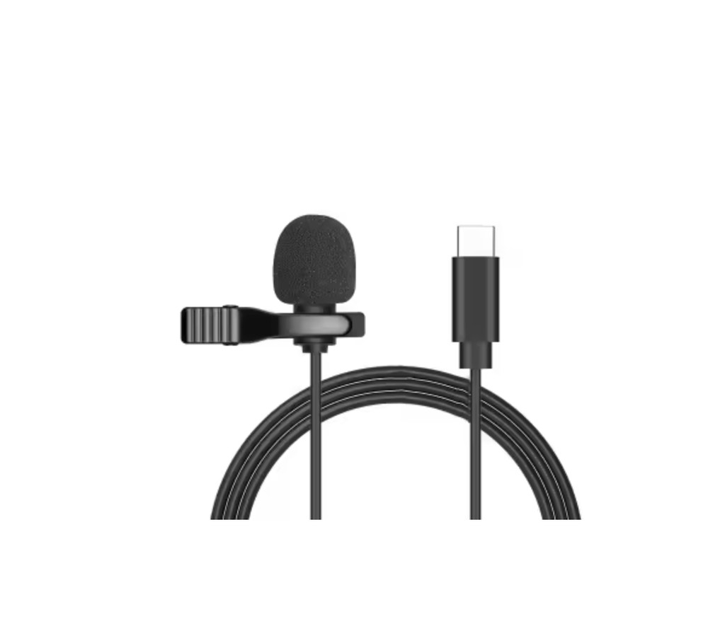 USB-C Mini Portable Lavalier Microphone TYPE C