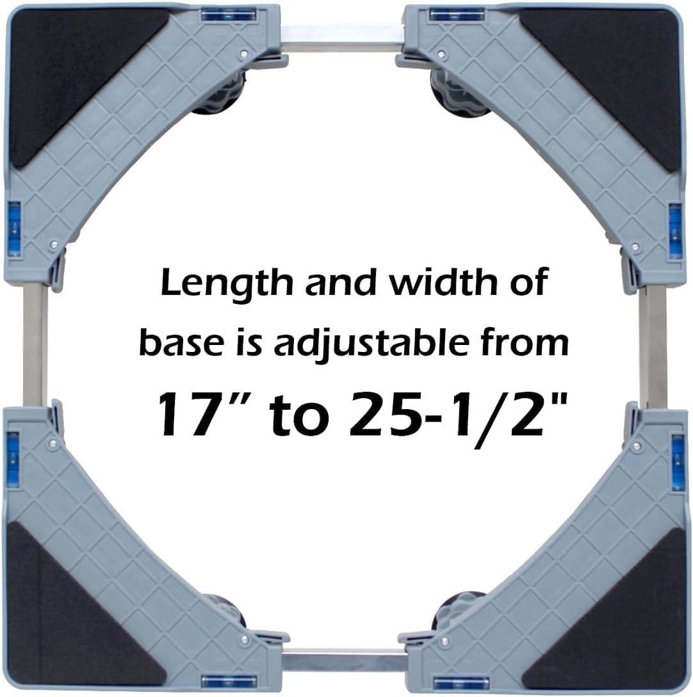 Multi-Functional Appliance Mover with Adjustable Base and 400 lbs Load Capacity