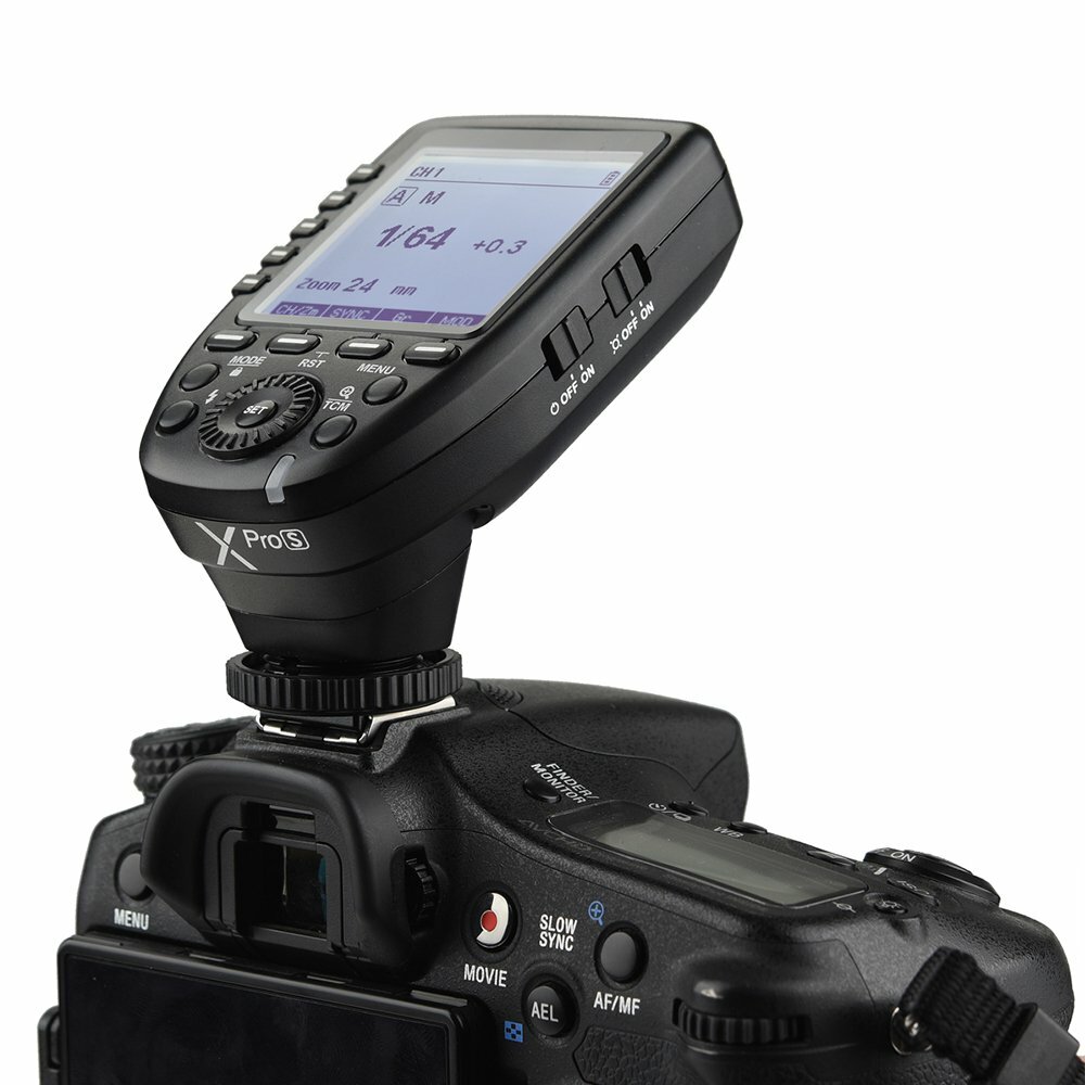 Godox Xpro-S TTL 2.4G Wireless X system Transmitter Sync Flash Trigger For Sony