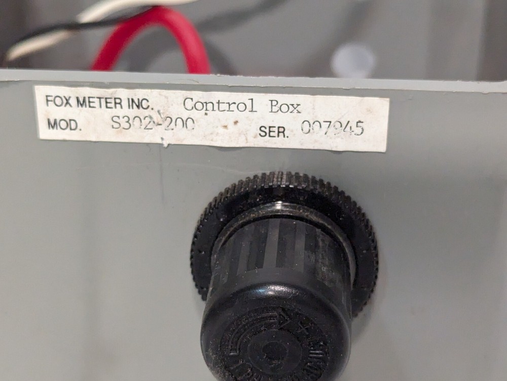 Fox Meter S302-200 Control Box+Returns