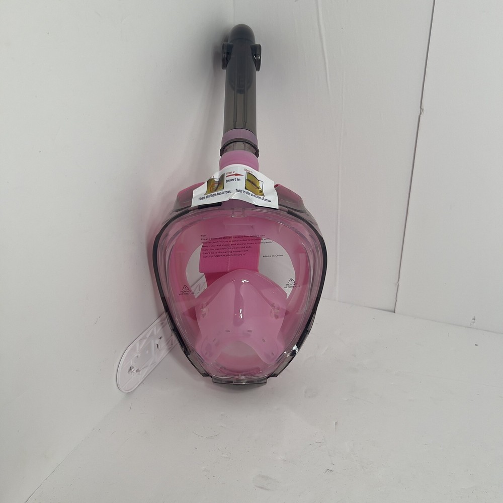 Pink Snorkel Mask