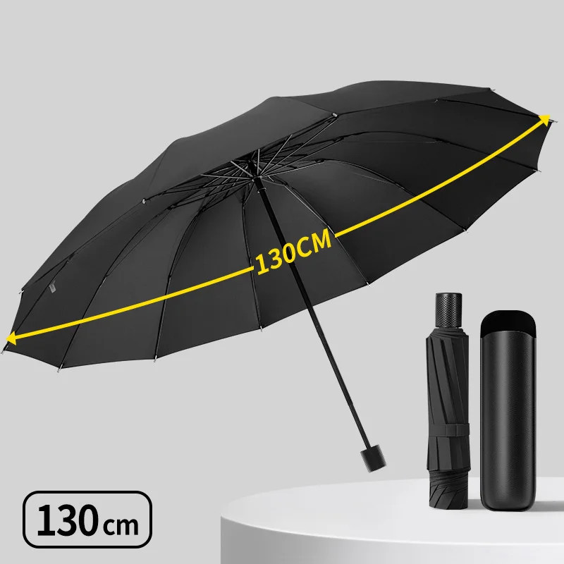 Extra Large Umbrella Reverse-engineered Frame Men's folding Umbrella Reinforced