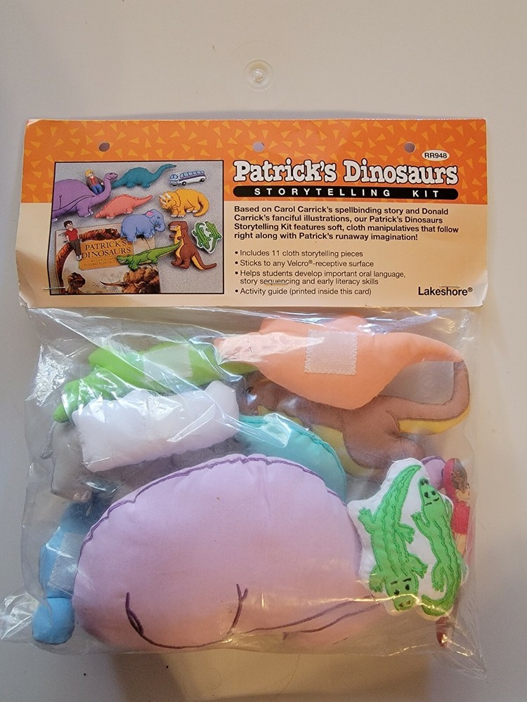 Lakeshore Learning Storytelling Kit Patrick's Dinosaurs New