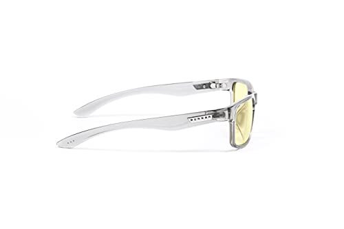 - Gaming Glasses Gray Crystal Amber Lens
