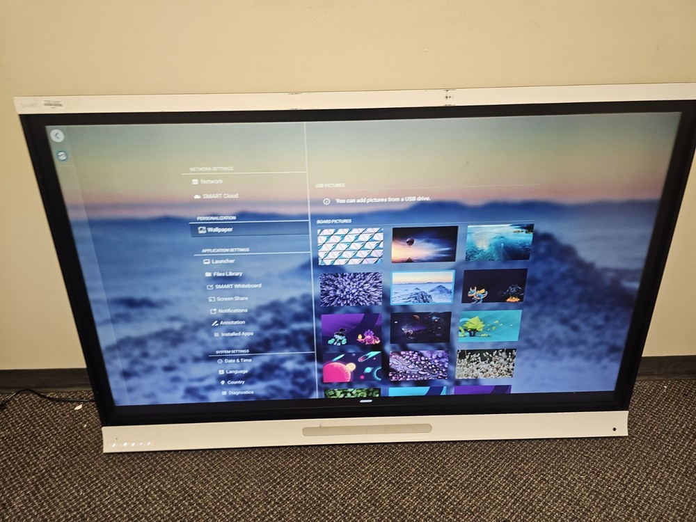 65" 4K SMARTBOARD SPNL-6065 Touchscreen Whiteboard Interactive Flat Panel WIFI