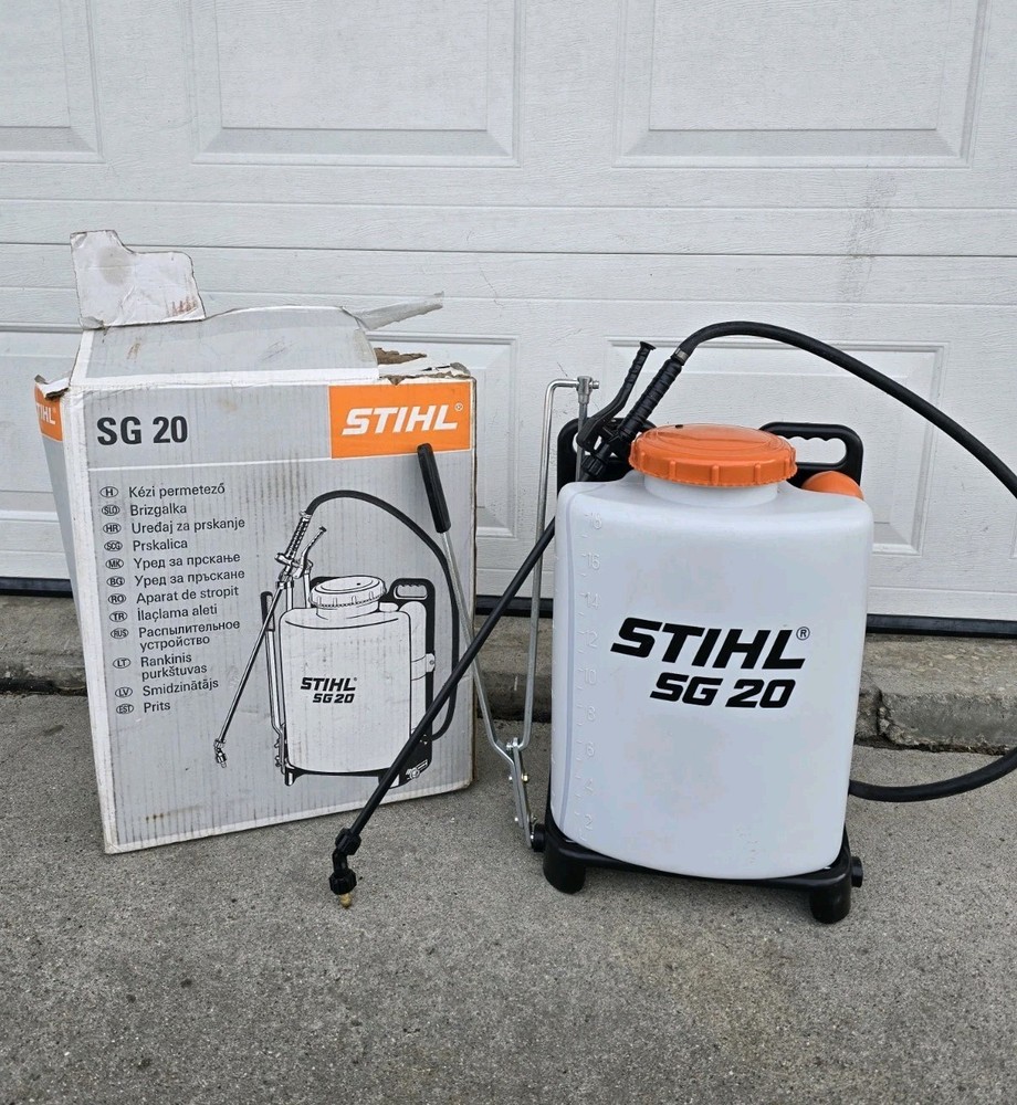 Stihl SG 20 Back Pack Sprayer Manual Pump Nice Condition