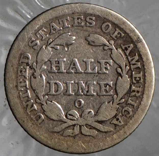 1841-O Seated Liberty Half Dime