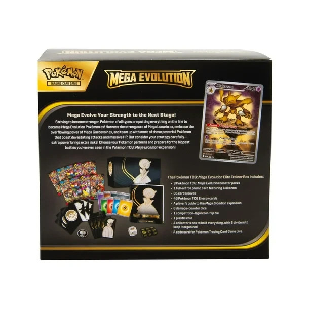 Mega Evolution Pokemon TCG Sealed Elite Trainer Box - Gardivoir