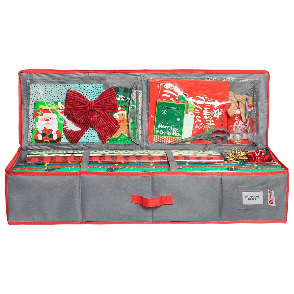 HOLDN' STORAGE Premium Wrapping Storage Container - Durable 600D Tear-Proof, ...