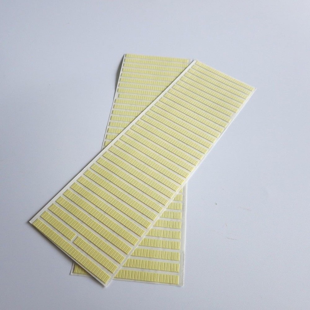 2Sheets Dual-Side Self Adhesive Strip Tape Watch Dial Movement Fixing Tool 2x5mm