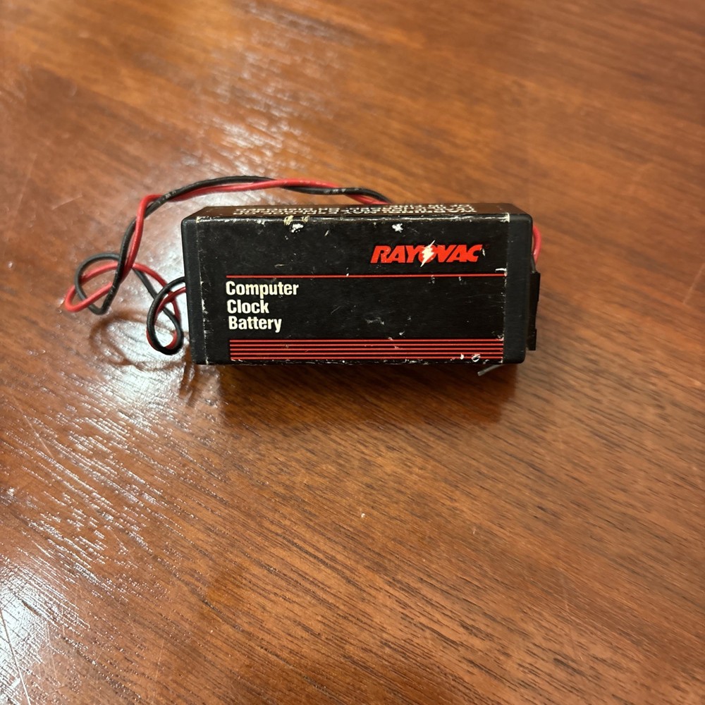 Rayovac Computer Clock Battery 844 4.5V Alkaline ***Untested
