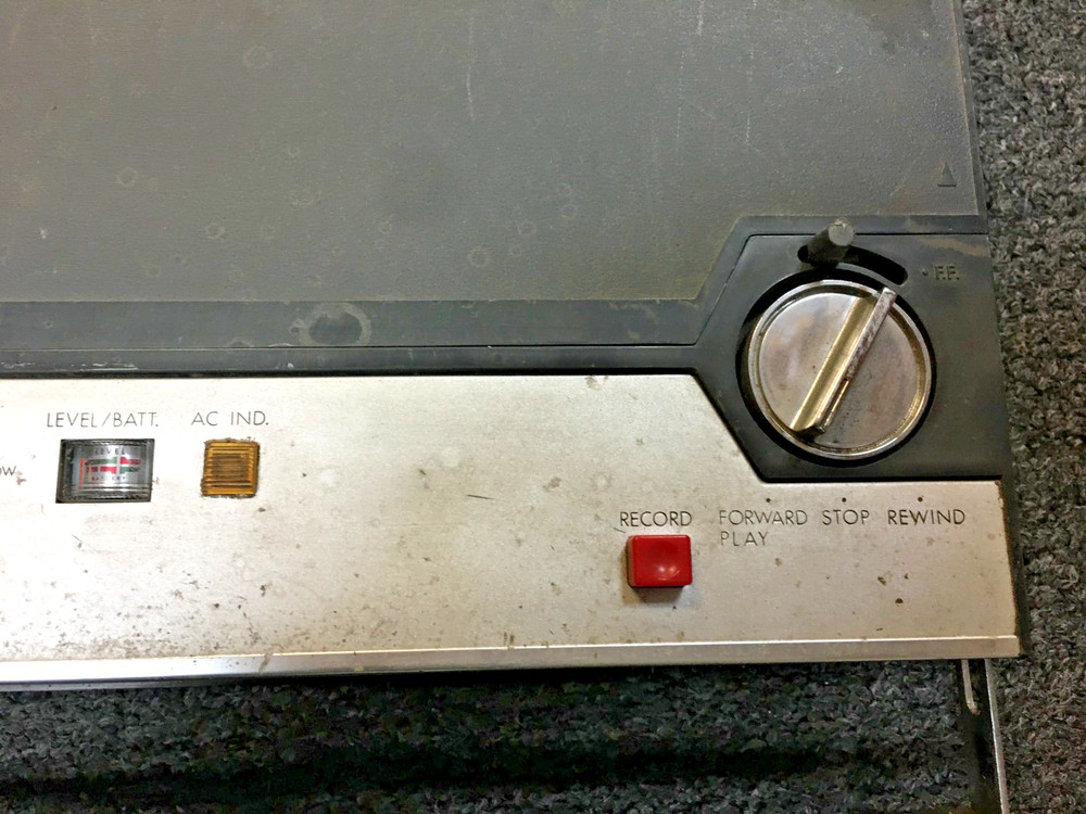 Sharp Cassette Tape Recorder Solid State RD-504, JAPAN, UNTESTED