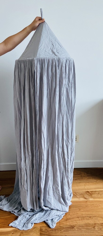 Sebra Crib Canopy Grey