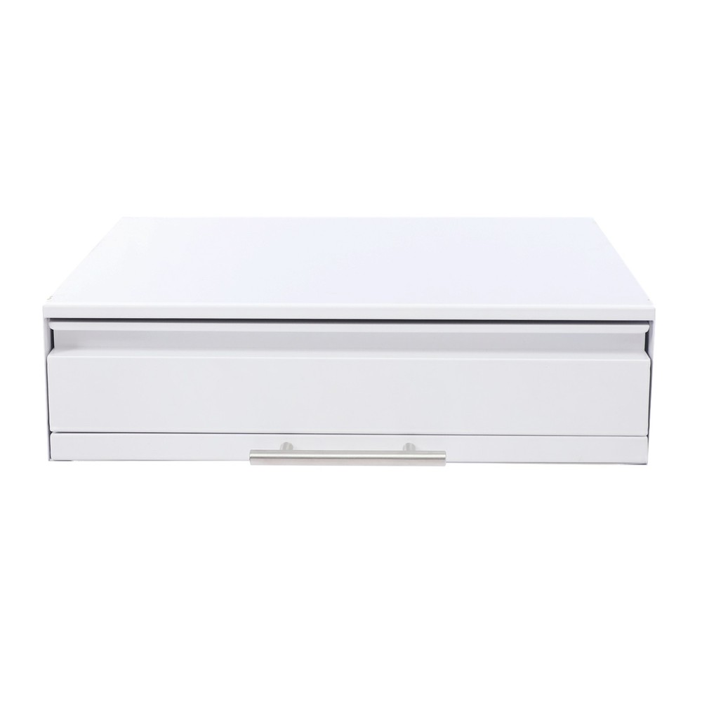 Countertop Microwave Rack, Microwave Stand with Drawer & Shelf