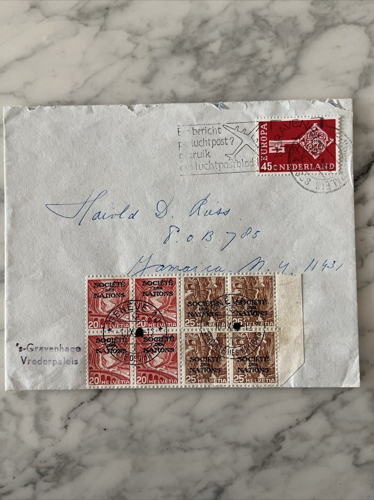 Stamps From Switzerland And Netherlands