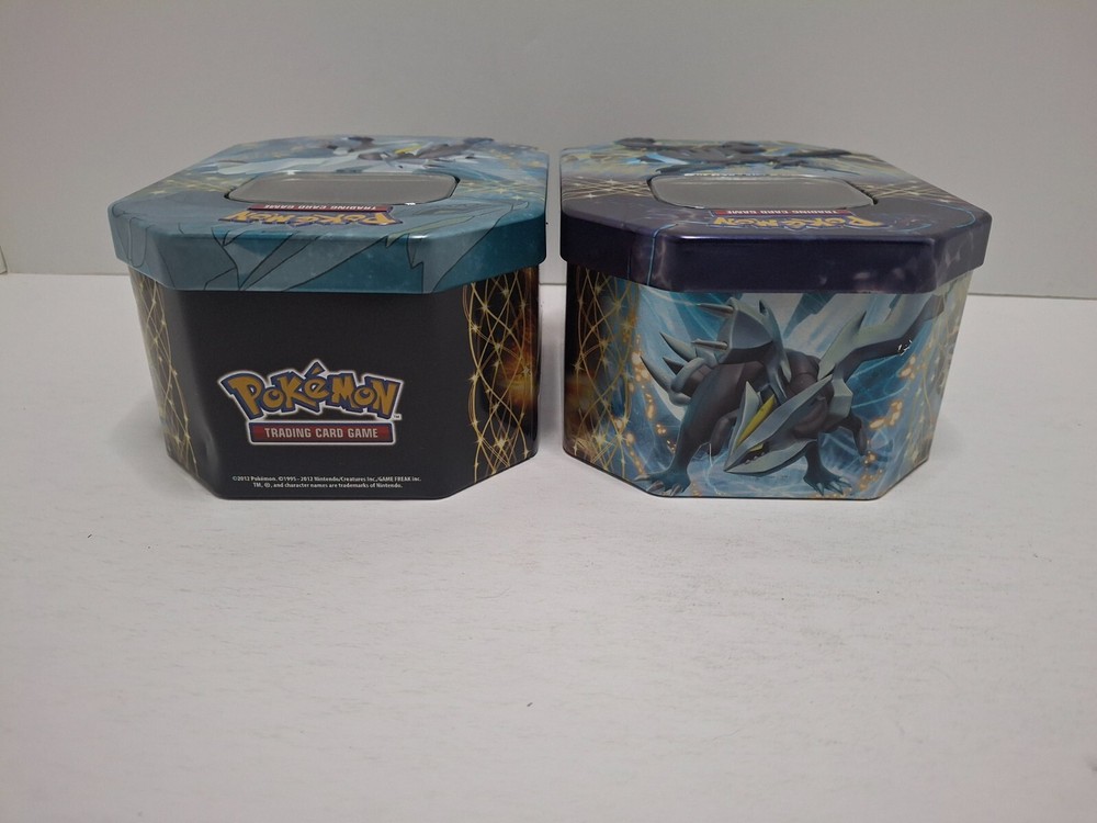 Lot of 2 Empty Pokemon Tins