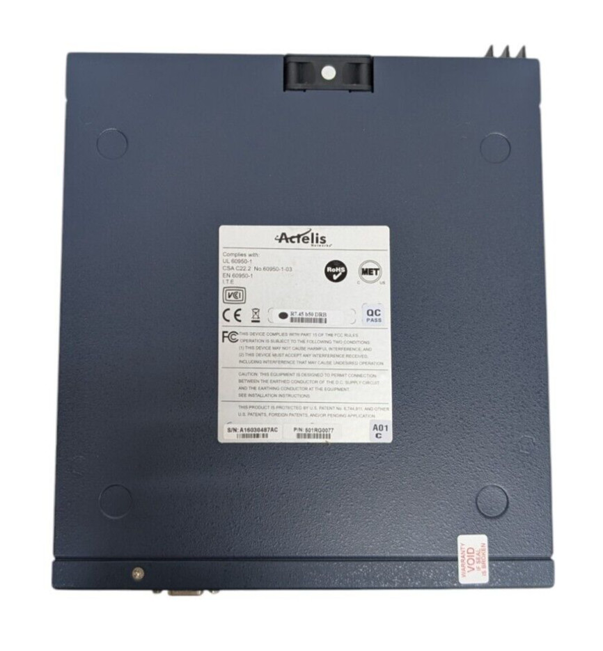 Actelis Network ML658S R7.45 b50 DRB Access Point Ethernet Excess Device