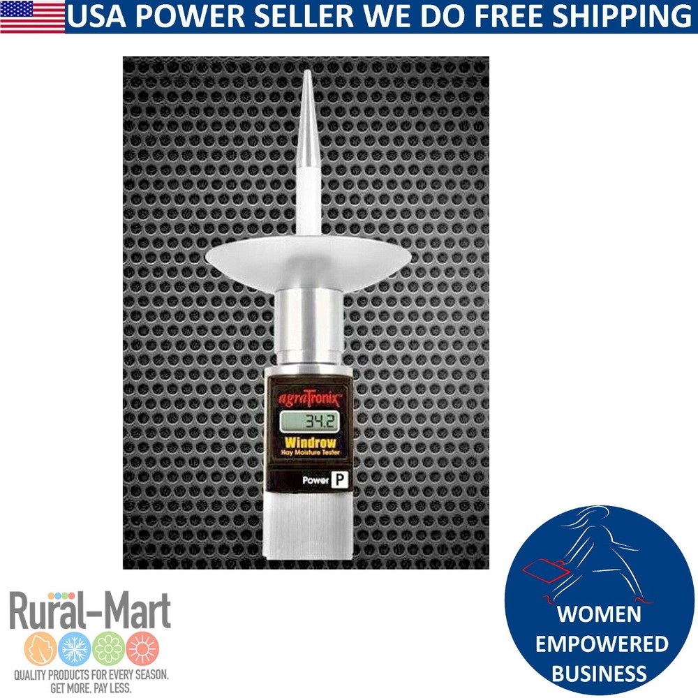WINDROW Hay Moisture Tester  #07140 / Agratronix
