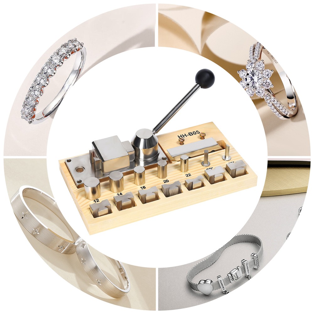 Practical Ring Bending Machine Jewelry Crafts Making Tool Earring Maker Bender