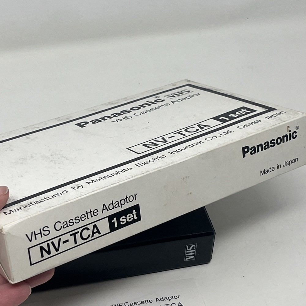 Panasonic NV-TCA Motorized Adaptor Cassette Rare NOS