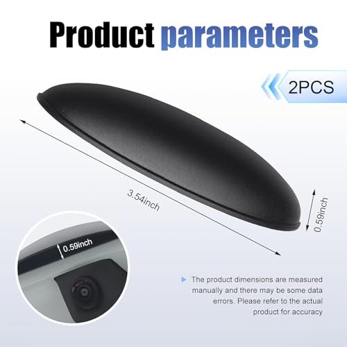 2PCS Car Rear View Camera Covers, Backup Camera Rain Shield, Anti-rain 2pcs