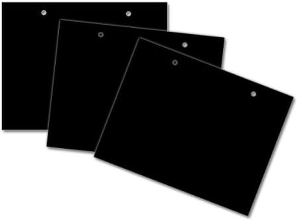 Trophy 9401 Flip Folder Replacement Windows – 10 Pack Clear Plastic Sheets for M