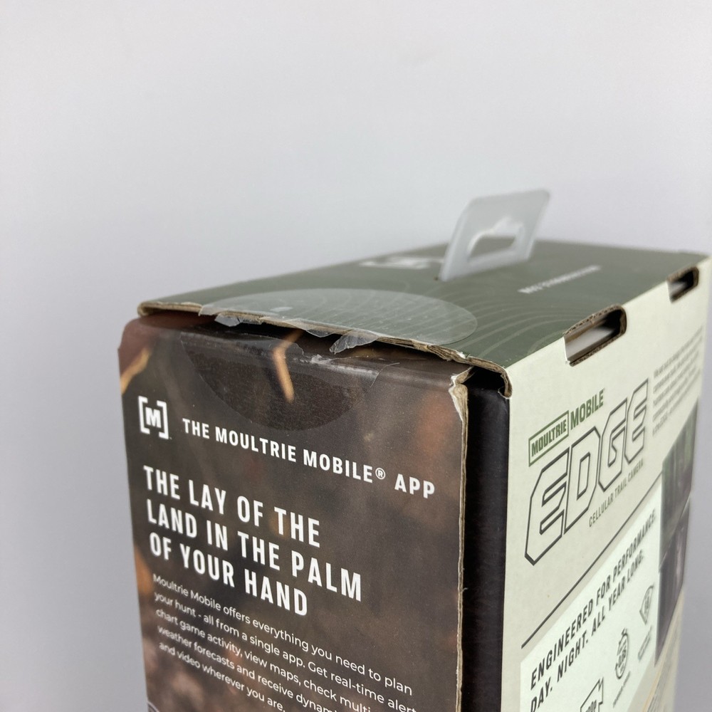 Moultrie ‎MCG-14076 Edge Cellular Trail Camera - Brown Open Box