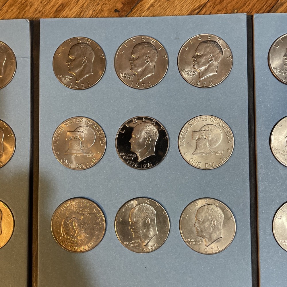 Stunning Ike Dollar Collection