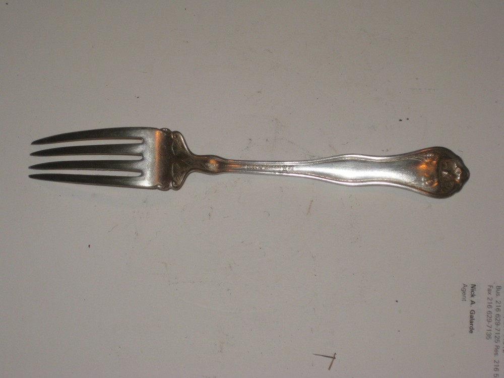 1881 Rogers A1 Silver PAT: Dec 27 Fork RARE