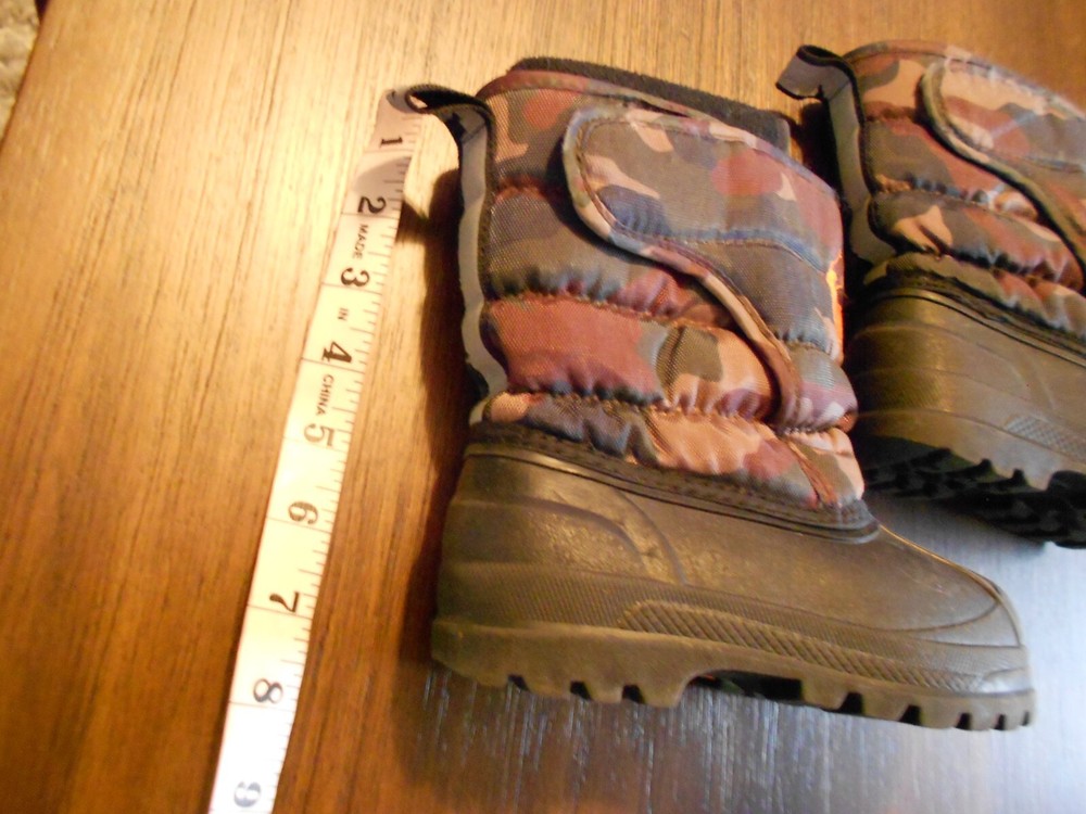 Polo boys snow boots size 8 winter