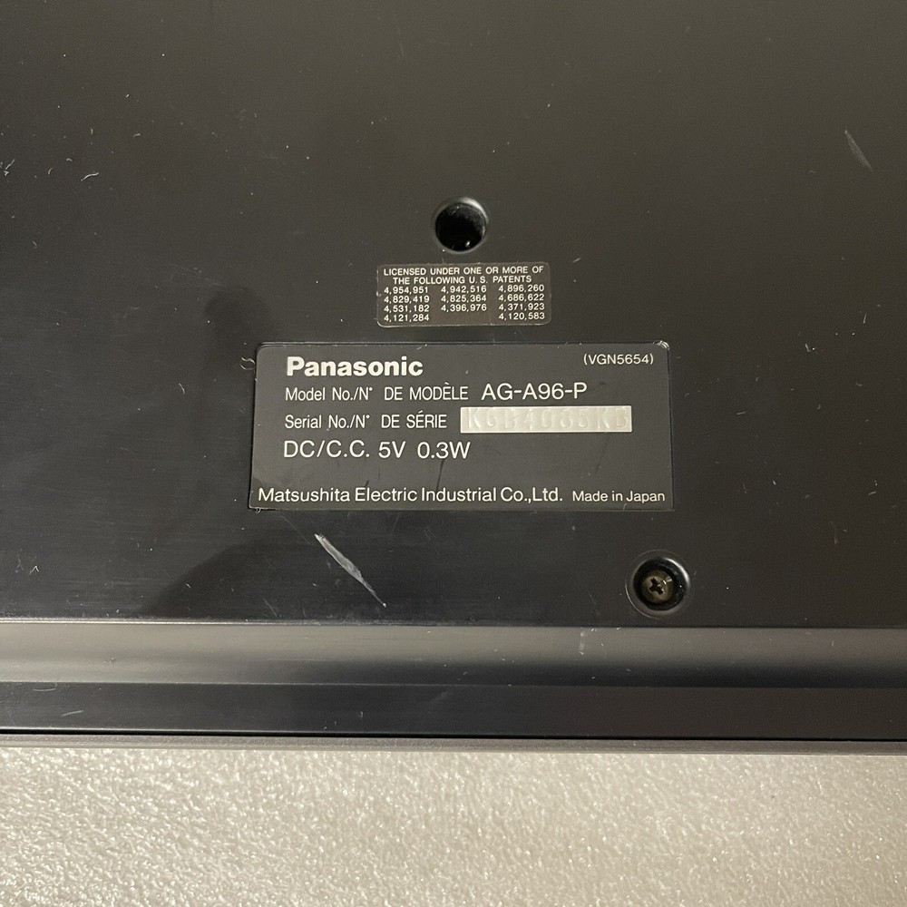 Panasonic AG-A96 Video Production and Editing Controller Z19