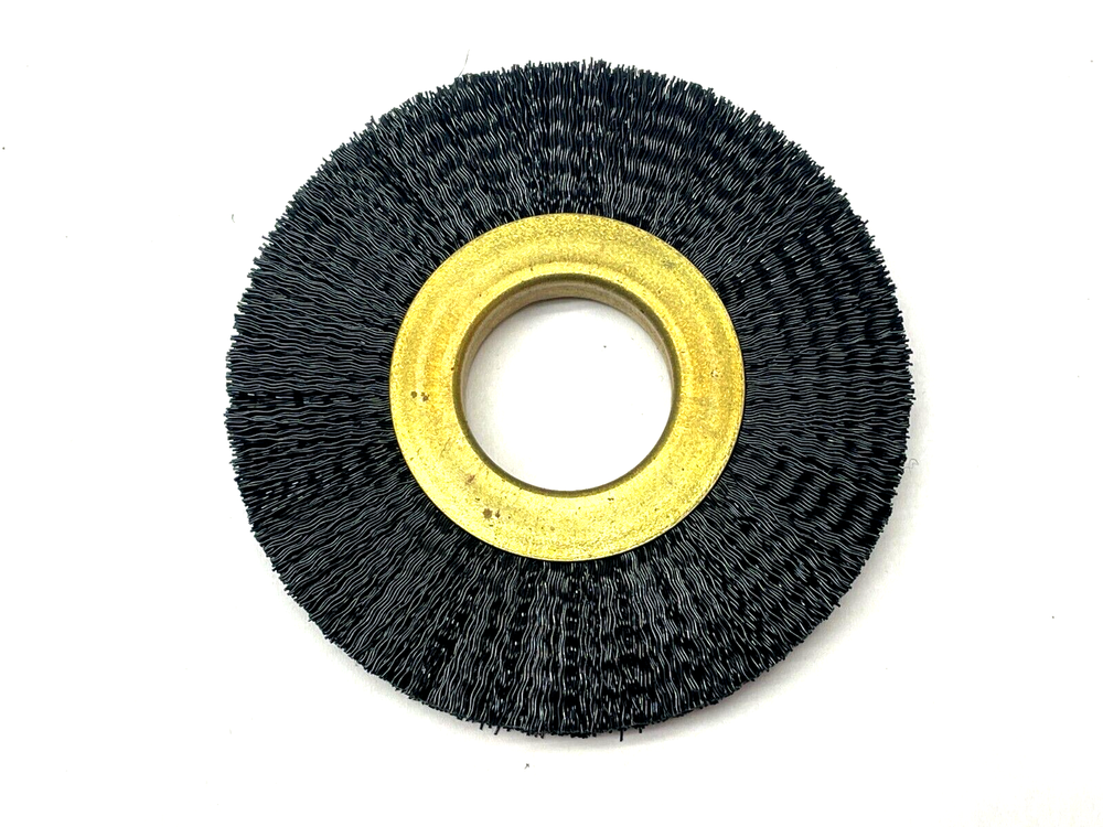Nylon Brush 1-1/4" Bore 4" Diameter