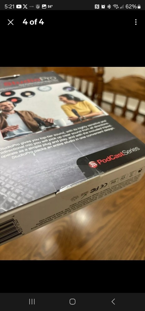 On Air Studio Pro Desktop Condenser Microphone