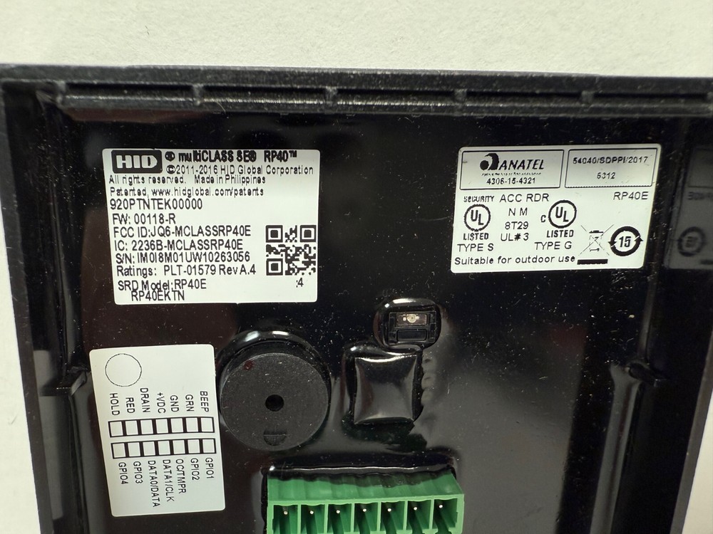 HID 920PTNTEK00000 MULTICLASS SE RP40 WALL SWITCH READER NEW OPEN BOX