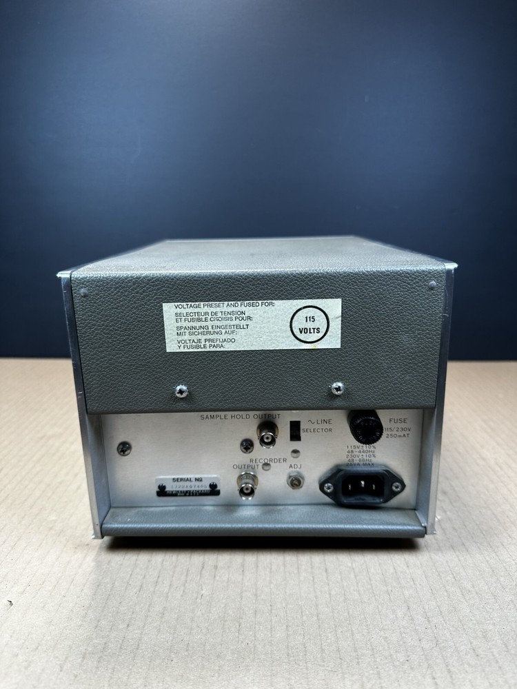 Hewlett-Packard HP 3406A Broadband Sampling Voltmeter Works Ships Fast!!!