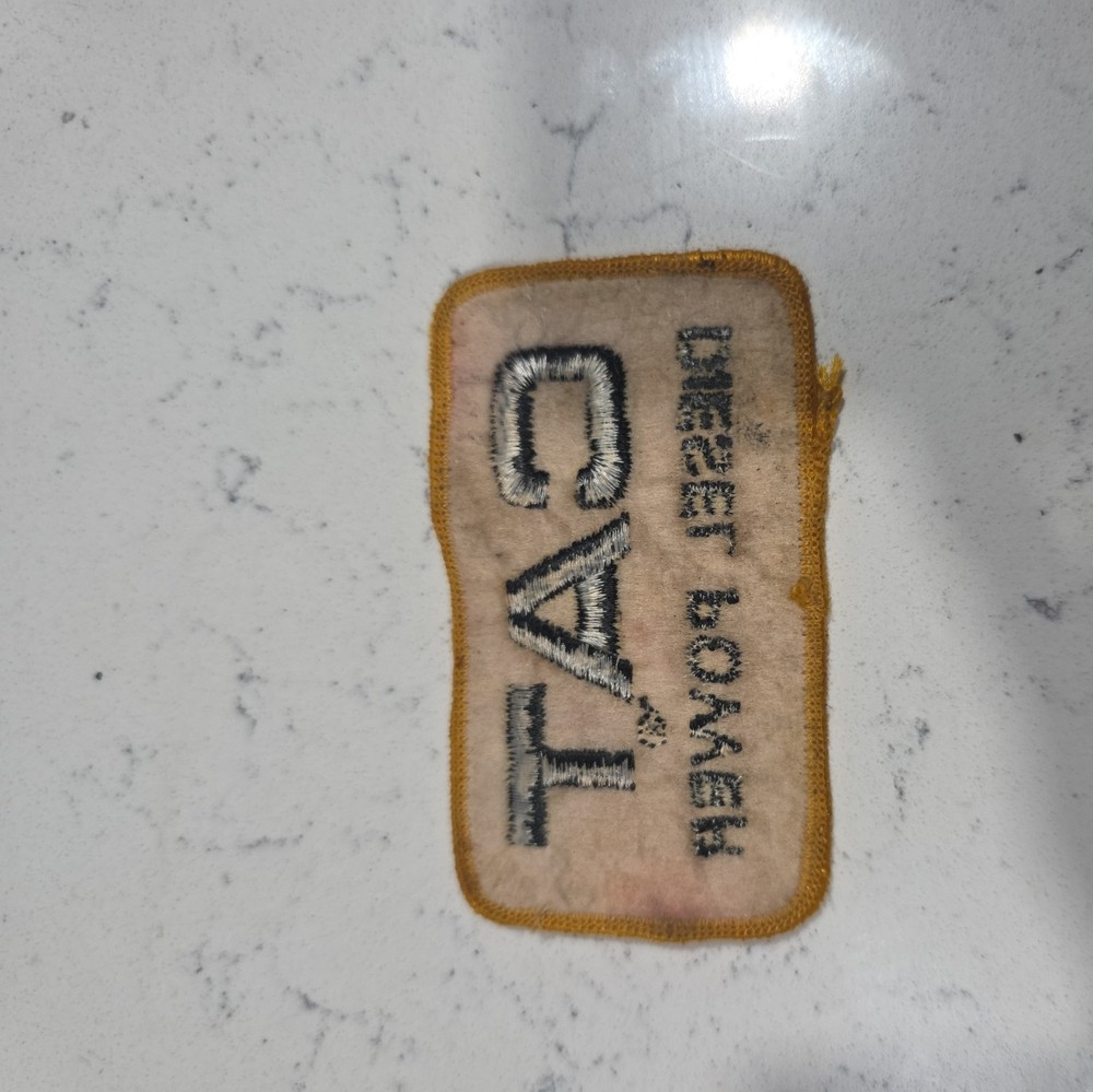 1950S-60S Cat Diesel Power Patch 3“ X 2“