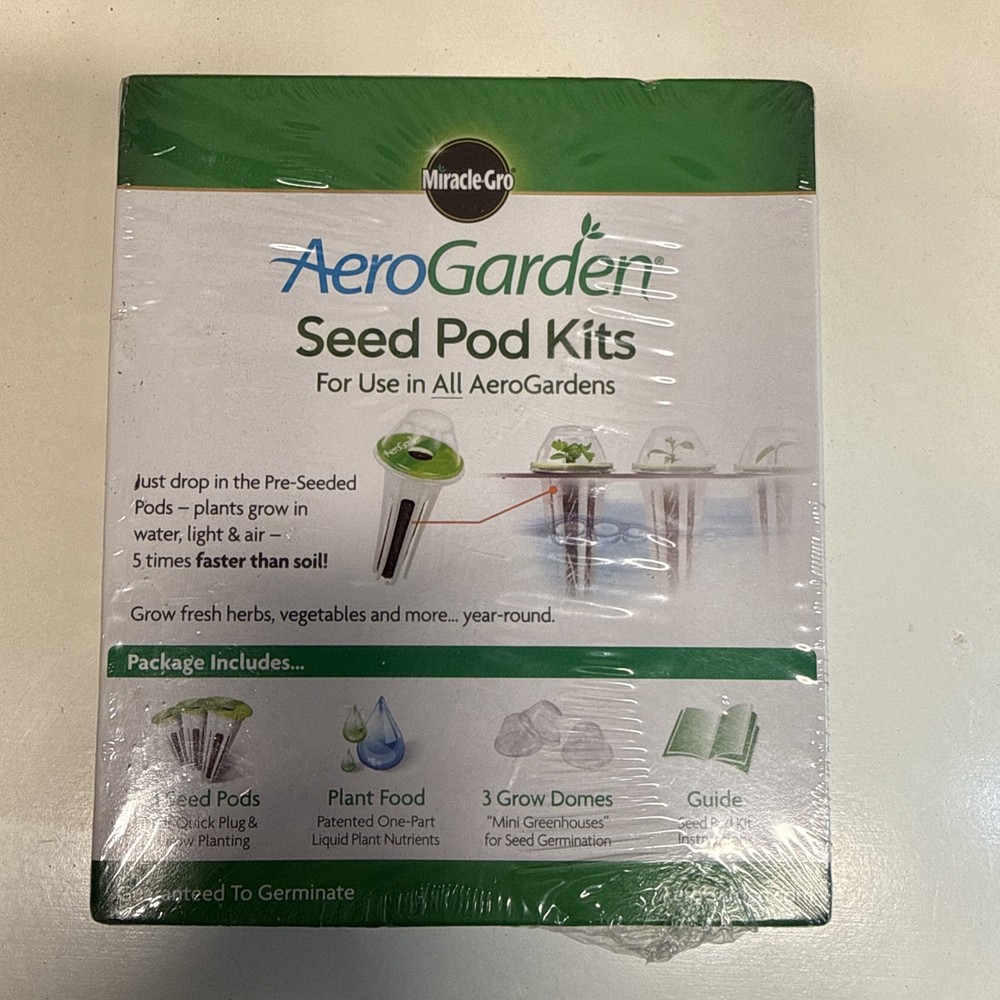AeroGarden Seed Pod Kit Assorted Herb Variety