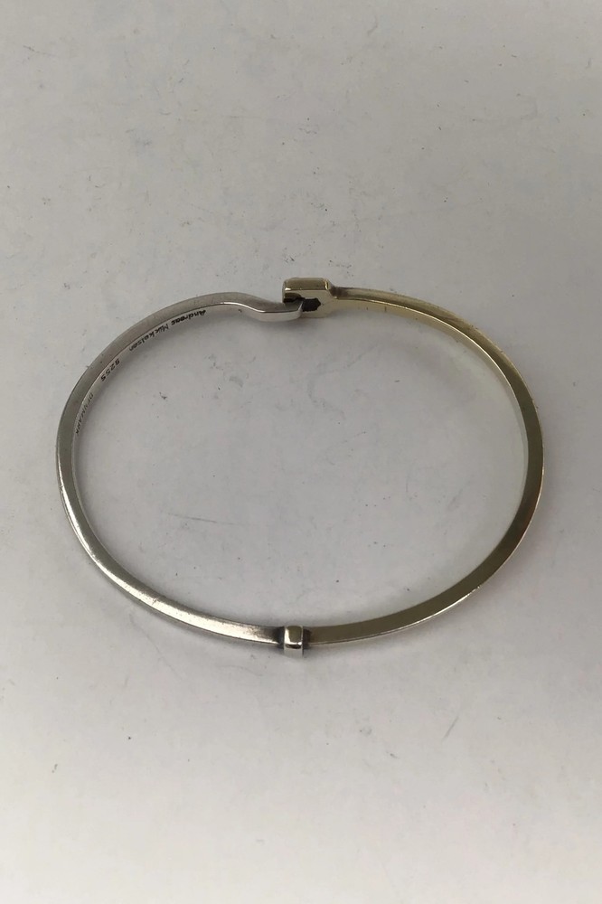 Andreas Mikkelsen Sterling Silver Modern Bangle