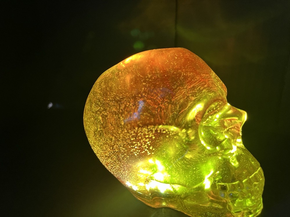 Hand made led Illuminated epoxy resin skull Light-USB Powered Decorative-02