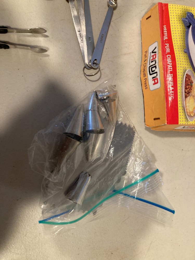 Camping Kitchen Utensils & Baking Tools Lot Chapati Press