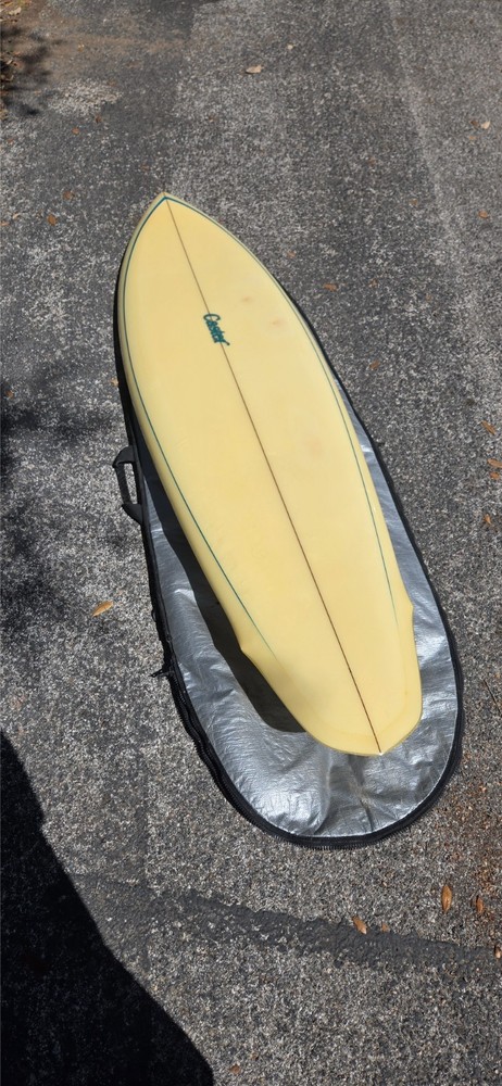 vintage Caster surfboard