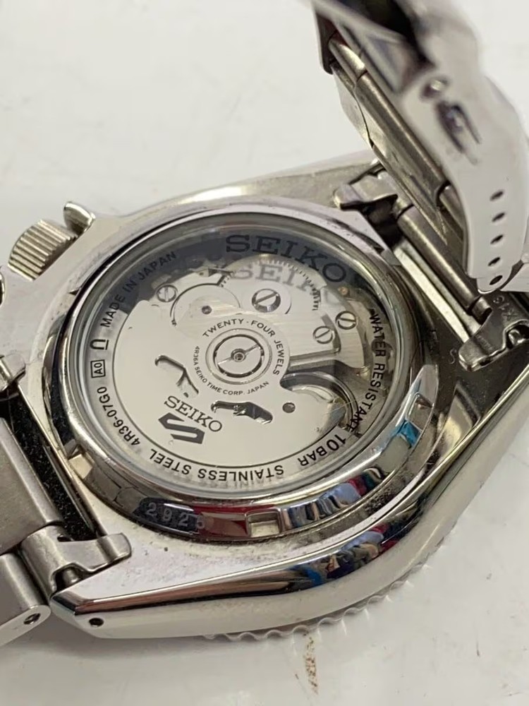 SEIKO Automatic Watch Analog SLV 4R36 07G0