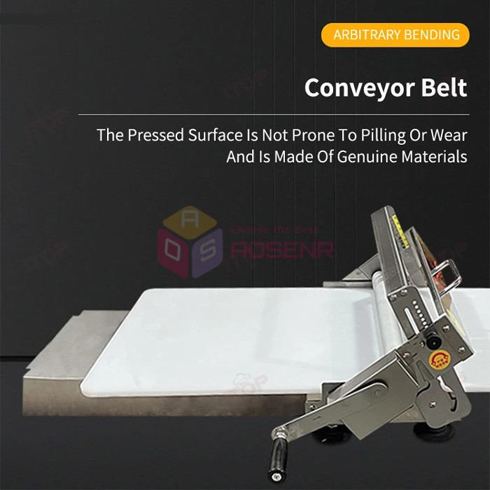 Hand-cranked Foldable Dough Sheeter Pastry Sheeter Puff Pastry Machine