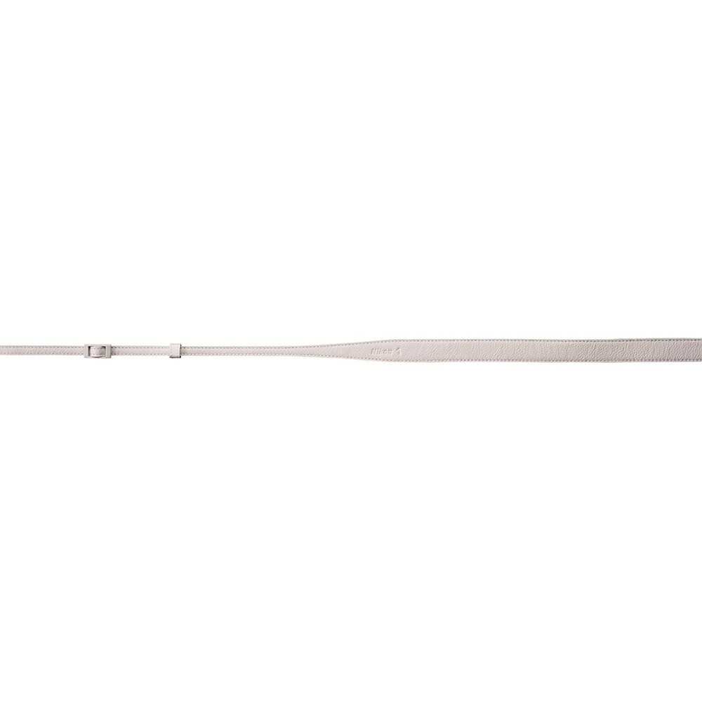 Nikon AN-N2000 Leather Neck Strap (White)