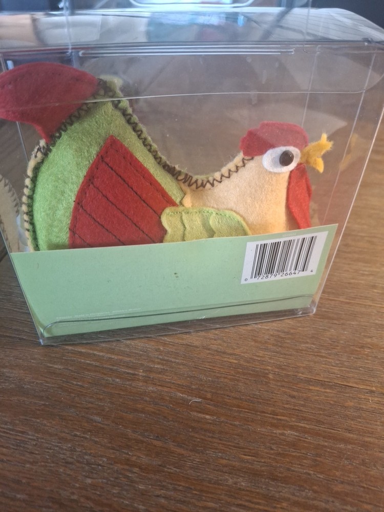 Debbie Mumm Felt Rooster Pin Cushion