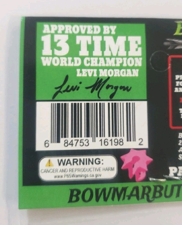 Bowmar Archery Nose Button 2 Piece Pink