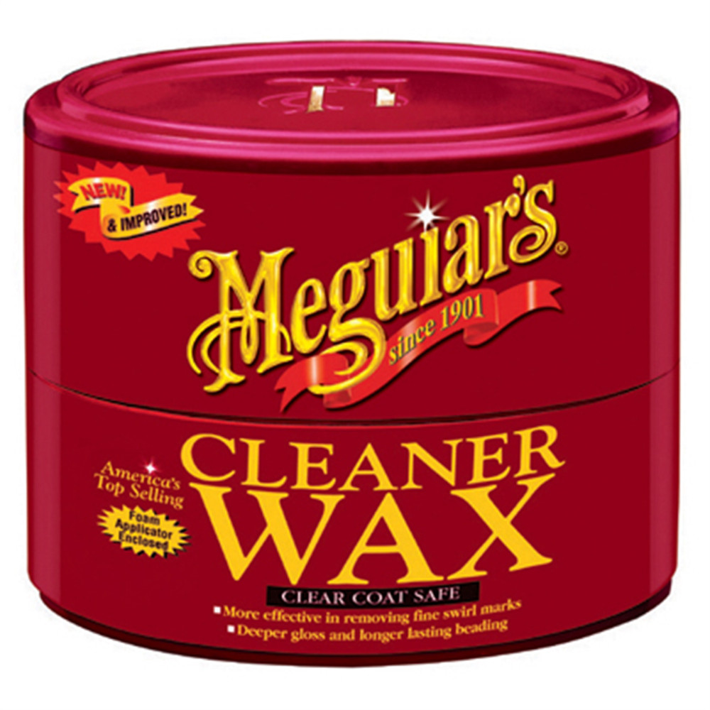 Meguiars A1214 Cleaner Paste Wax with Foam Applicator