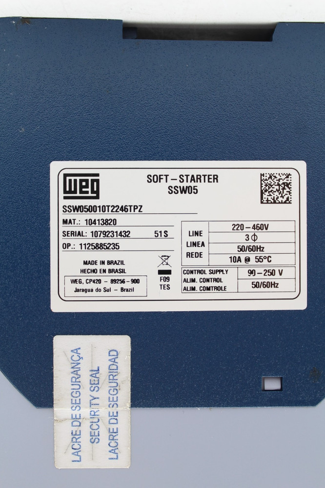 Weg SSW050010T2246TPZ Soft-Starter
