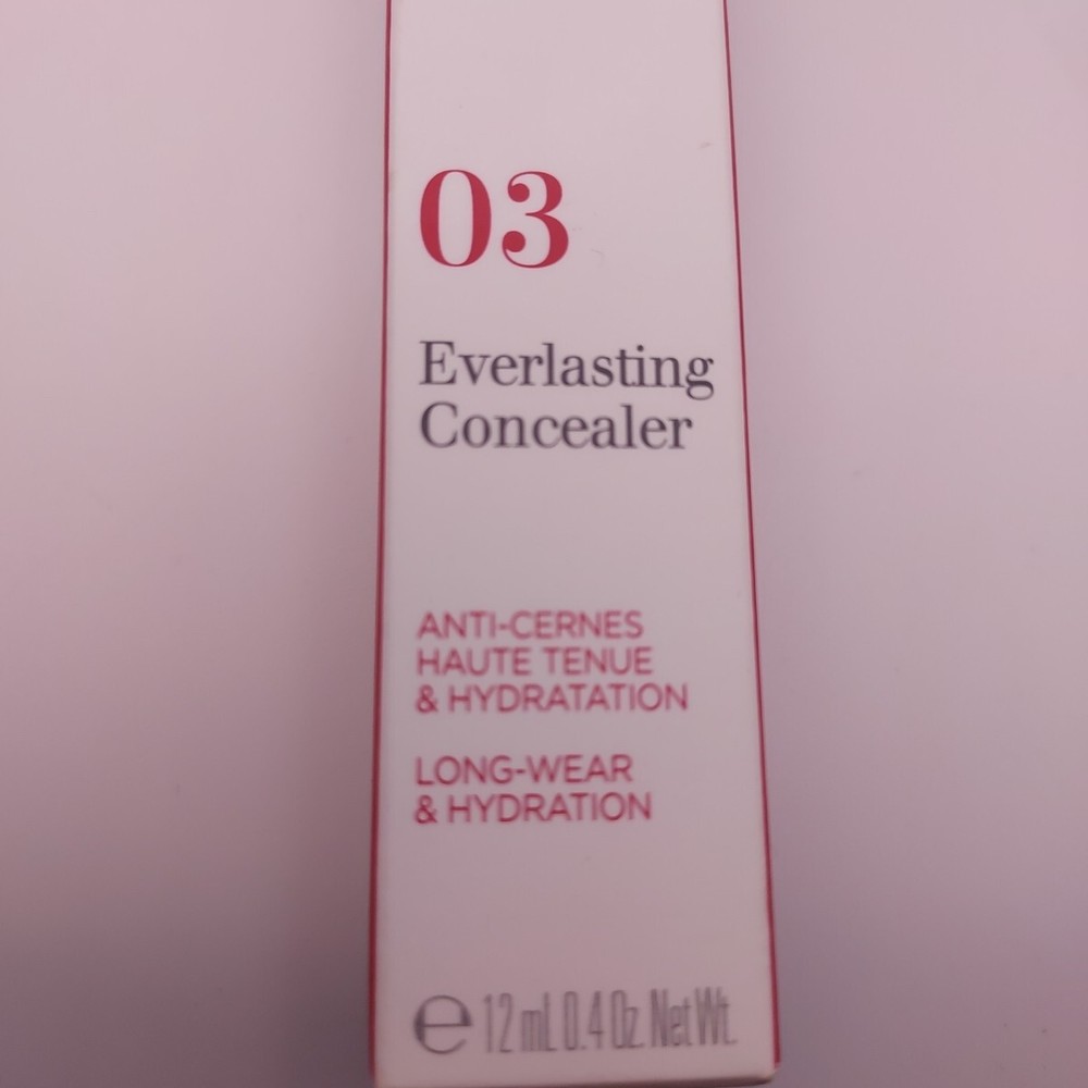 Clarins Everlasting Concealer .4oz Full Size 03 MEDIUM DEEP